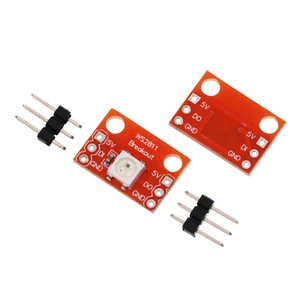 RGB LED Breakout - WS2812 Color Light Module Single Line Interface Full Color LED Tube
