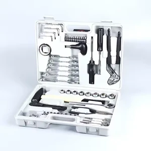 Widely Used 125pcs Carbon Steel Household Outillage Hardware Tool Box Set for Auto Repairing