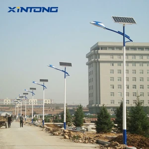 Split Solar LED Street Light 100W IP65 AC Wide Beam for Multi-Lane Highways