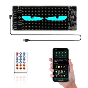 Jode Waterproof HD Led Matrix Pixel Panel Flexible Soft Screen Car Led Display APP Remote Control Led Car Sign