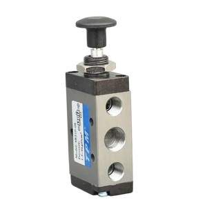 Heavy-Duty Industrial Manual Pneumatic Control Button Valve