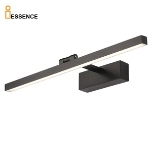 Modern LED Mirror Light Bathroom Wall Lamp Black Vanity Light Fixtures Over Mirror LED Wall Sconce for Makeup Dressing Table