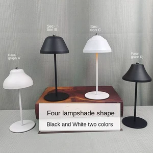 Rechargeable LED Table Lamp Small Bell Cross-Border Luxury Decorative Lamp for Living Room Creative Atmosphere Light for Bedroom