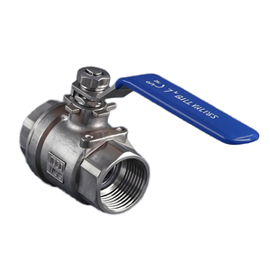 High Pressure Threaded 304 316 Stainless Steel 2 1/2 3/4 Inch Ball Valve 1/2 Price Manufacturer 1000 WOG