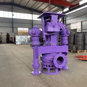 Centrifugal Hydraulic Dredging Mud Sand Water Pump Submersible Slurry Pump for Gold Mining Dredge