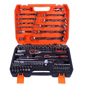 Factory Supply 82-piece Car Repair Kit with Vehicle-mounted Hardware Tools Maintenance Tools for Home Use Supports Drop Shipping