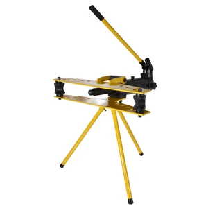 SWG-2 Manual Hydraulic Tube Bender with Stands Professional Industrial Pipe Bending Machine for Stainless Steel Pipes 1/2