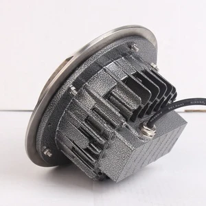 IP67 Stainless Steel Garden Park Outdoor Landscape LED 12W Bezel 1-Way Underground Inground Buried light