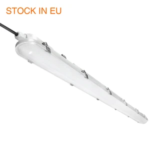 IP66 Commercial Batten Lamp 20W/33W/45W 150lm/w UGR<25 Tri-proof Led Vapor Proof Linear Light Fixture Office ROHS 4000K