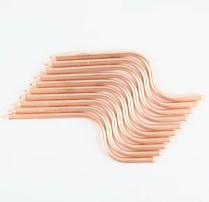 Custom Copper Heat Pipe Dia 6 8 10 12 16 20 25.4 40 56 80mm Max Length 1000mm Copper Sintered Tube GPU CPU AI Cooling Heat Sink