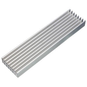 Electronics- Customized Aluminum Radiator 100x25x10mm Aluminum Heat Sink