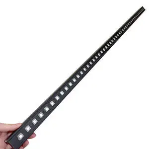 Outdoor 48leds RGB Full Color Matrix Led Pixel bar Liner Tube for Building Decoration