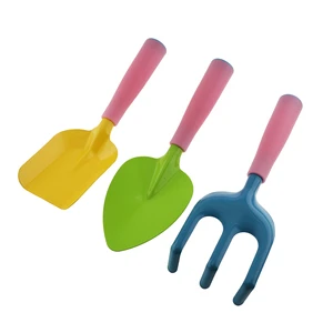 Wholesale 3 Set Garden Hand Tools Kit Toy Cute Child Children Kids Garden Tools