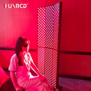 ILUXRED Smart 7000W 1216leds 630 660 830 850nm Red Light Therapy Device Infrared Panel Led Light Therapy For Spa Room