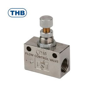 THB Aluminum Alloy Flow and Pressure Control Valve for Clean Compressed Air Industrial Use with 1 Year Warranty