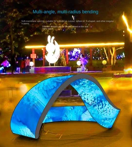 Fine Pitch Flexible LED Module HD Curved Bendable LED Panel