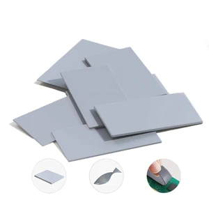Heatsink High Temperature Thermally Conductive Solid Thermal Pad 5W 8W Silicone Gap Filler Thermal Conductive Silicone Gasket