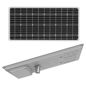 Outdoor IP65 Street Lamp Automatic Adjustable Solar Led Street Light