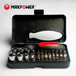 Maxpower Multi Screwdriver Tool Set Ratcheting Screwdriver Set with Multi Bit Screw Driver