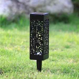 DREAMS'LIGHT IP65 Solar Garden Lawn Lamp LED Warm White Rechargeable Light Sensor Water-Resistant Small