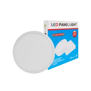 Modern Frameless LED Panel Light | Round & Square Ultra-Slim Recessed Downlight | High CRI 80+ Flicker-Free Lamp for Office