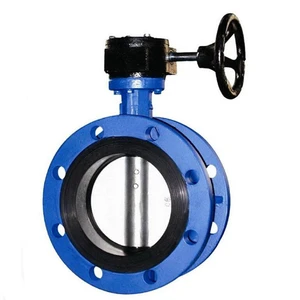 Cheap Top Sell Fine Wholesale Double Flanged butterfly Valve