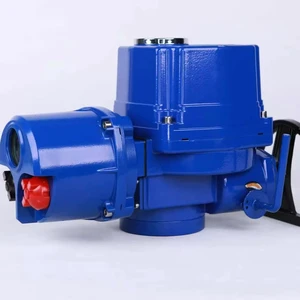 Heavy Duty IP67 Intelligent Motorised Electric Actuator 220V 380V Quarter Turn Ball Valve Aluminum Alloy Industrial Use