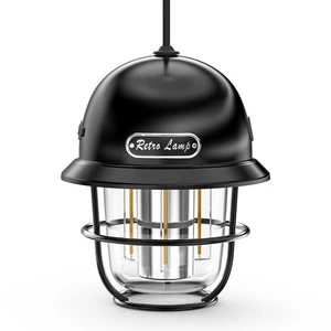 Portable Rechargeable New Outdoor Led Lighting Flashlight Camping Lamp Tent Light Work Lantern Hiking Portable Camping Light