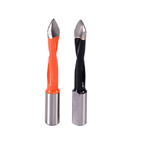 YASEN China Manufacture Carpenter Tools KJ-2-V Tungsten Carbide Drill Bit Set for Drilling Holes 5-12MM Diameter Wood Drilling
