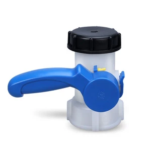 Brand New DN40 Acid Alkali Resistant Butterfly Valve Accessories 1000L IBC Tank Compatible For Water Switching Plastic Tons