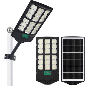 New Solar Street Lamp 300W 600W All in One Outdoor Waterproof Motion Sensor Solar Street Light for Road Courtyard Lighting