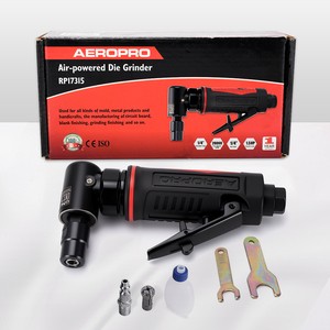 AEROPRO AP17315 Pneumatic TOOLS 1/4-Inch Angle Pistol Grip Air Angle Die Grinder With 1/4 Collect 20000 RPM