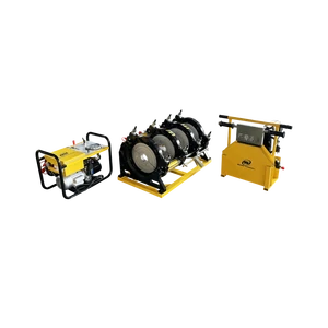 New CE Certified HDPE Pipe 40-160mm Hydraulic Butt Fusion Welding Machine With High Safety Level And 2-Year Warranty
