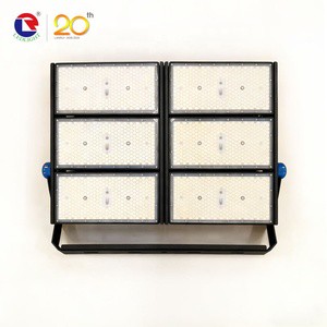 High Brightness LED Floodlight High Power 600W 800W 1000W 1200W 2000W High Mast Light with Warm White CCT for Area Lighting