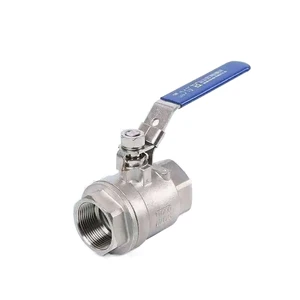 Manual Threaded Ball Valve Stainless Steel DN15-DN50 for Industrial Plumbing HVAC Drinking Water Systems OEM Customizable 1 Year