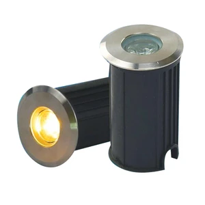 IP68 3W 1W Ground Garden Path Floor Lamp Outdoor Underground Buried Yard Lamp Waterproof LED Underground Light