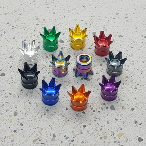New Aluminum Alloy Valve Caps Universal Thread Multiple Colors