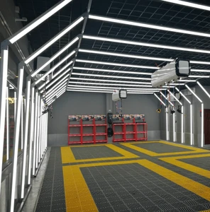 HanYin Factory Car Showroom Garage Warehouse Detailing Lights Led Tunnels