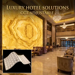 LED Sheet Single Color White 6000K 24V Ultra Thin Dimmable Flexible Cuttable 19.69x9.37 Inch 1900LM Backlit Panel Light