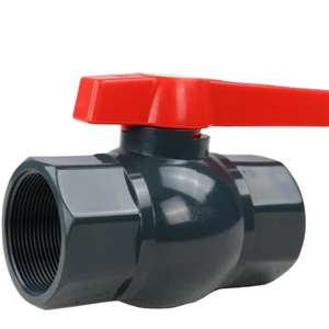 High-Performance Water Valve UPVC Body Material Pneumatic 2-Way Ball Valve