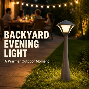 AC85-265V 12W Lawn Bollard Light IP65 Waterproof Modern Outdoor Landscape Path Lamp Warm White Garden Villa Flower Bed Lighting