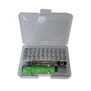 Professional Factory OEM Wholesale 32 1 Industrial DIY Precise Steel Handle Mini Magnetic Bits Multi-Functional Screwdriver Set