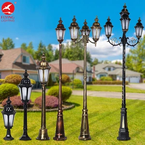 10-30W Landscape Solar Street & Garden Light with Aluminum Body OEM/ODM Service Light Pole Manufacturer