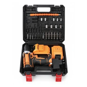 25PCS Carbon Steel Power Tool Combination Kit with Cordless Drill Bit Set and Hard Plastic Carrying Case (OEM Available)