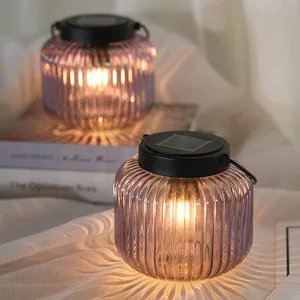 Wireless Waterproof Glass Garden Durable Yard Decoration Solar Spot Lights Garden Outdoor Solar Glass Lawn Lamps
