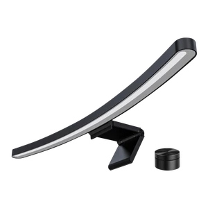 Remote Control Adjustable Color Temperature LED Desk Lamp with Dimmable USB Light Bar No Glare for Home Office Work