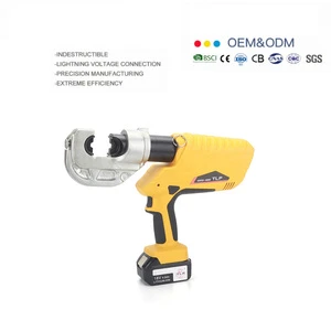 HHYD-400E Hydraulic Cable Crimping Tool Battery Operated Stainless Steel 11 Ton 16-400mm2