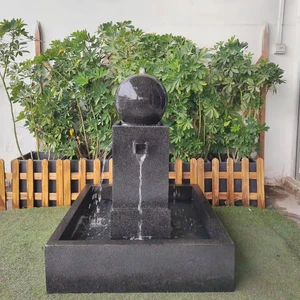 New Solar Water Fountain LED Light Backyard Garden Decoration Landscape