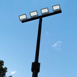 New Arrival LUMIO Outdoor LED Stadium Light IP65 Aluminum+Tempered Glass High Mast Flood Light 120 Beam Angle 3000K-6500K Dark