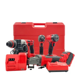 Four-piece Set Combination Lithium Battery Power Tool Set